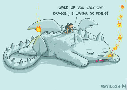 Lazy Cat Dragon