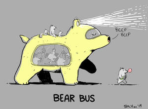 Bear Bus (Totoro Cat Bus Inspired)