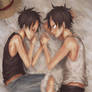 Luffy and Ace