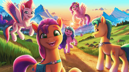 My Little Pony G5 Group Pic (8K)