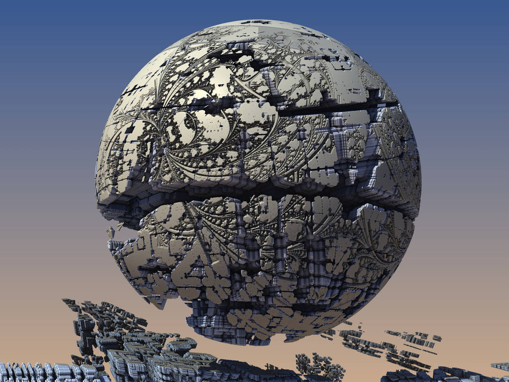 Shattered Sphere by HalTenny