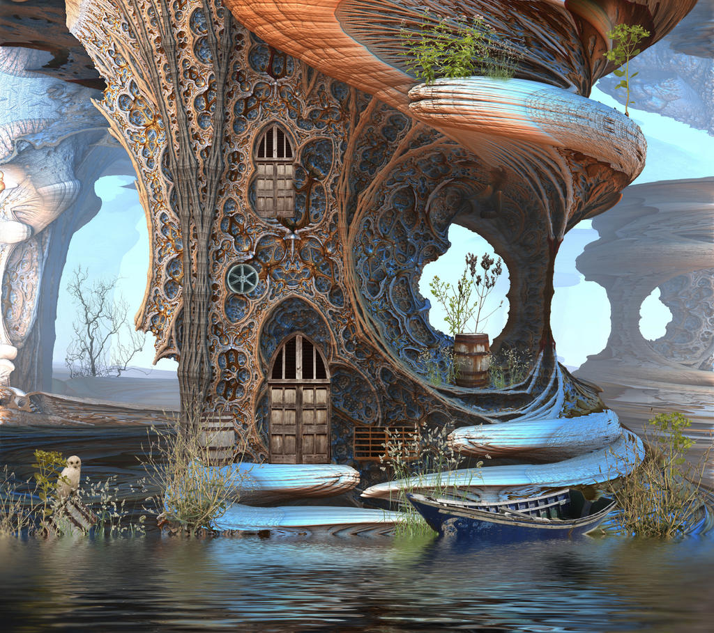 Fantasy Tree Cottage
