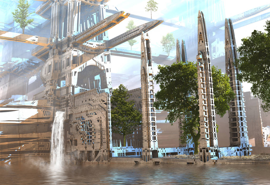 Future Tree Farm by HalTenny