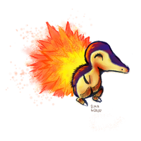 Cyndaquil doodle