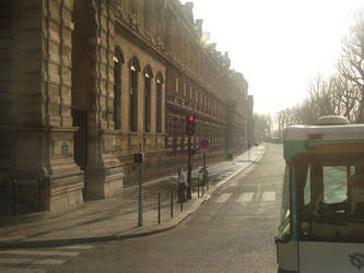 Street in paris, france