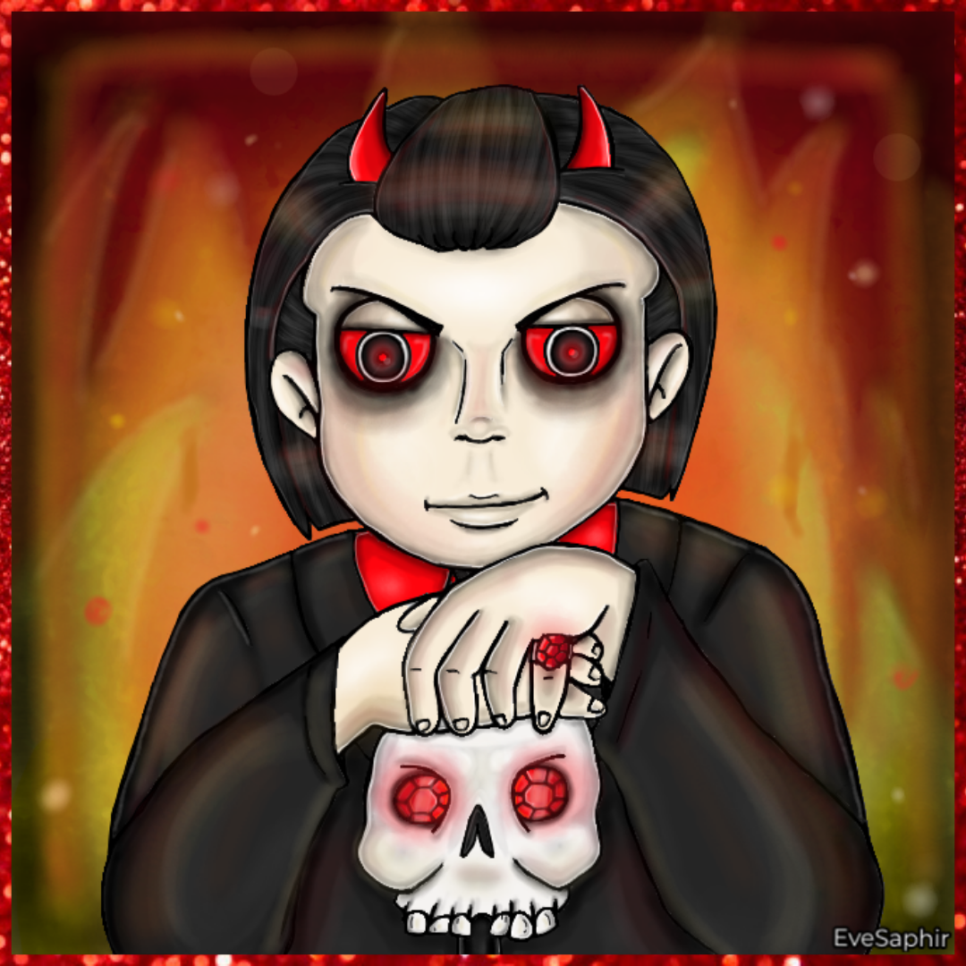 Living dead doll Fan art Lou Sapphire by EveSaphir on DeviantArt