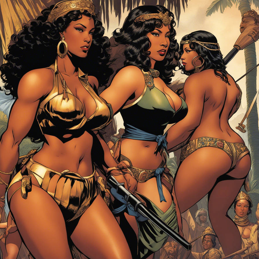 Where guys fled to caves,Amazons use smoke torches