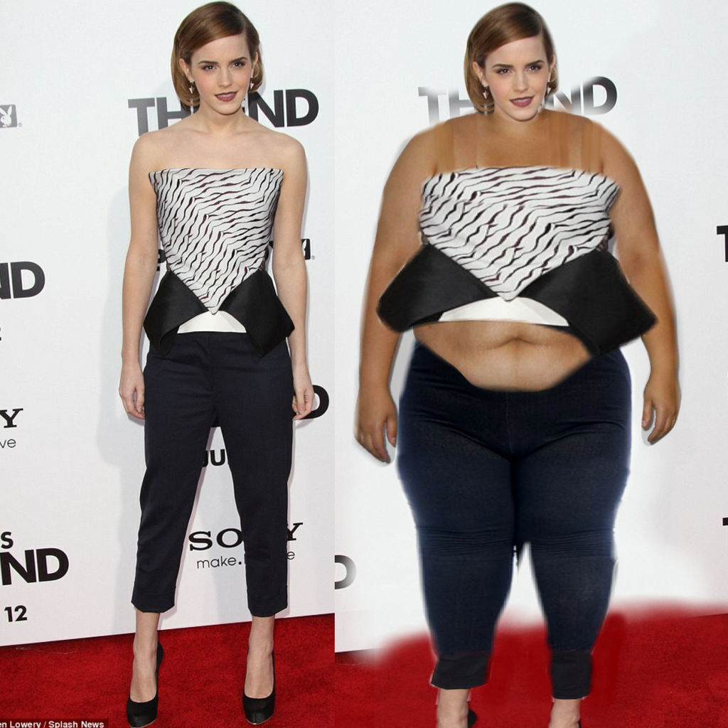emma watson weight gain before and after by DavidDanvers on DeviantArt