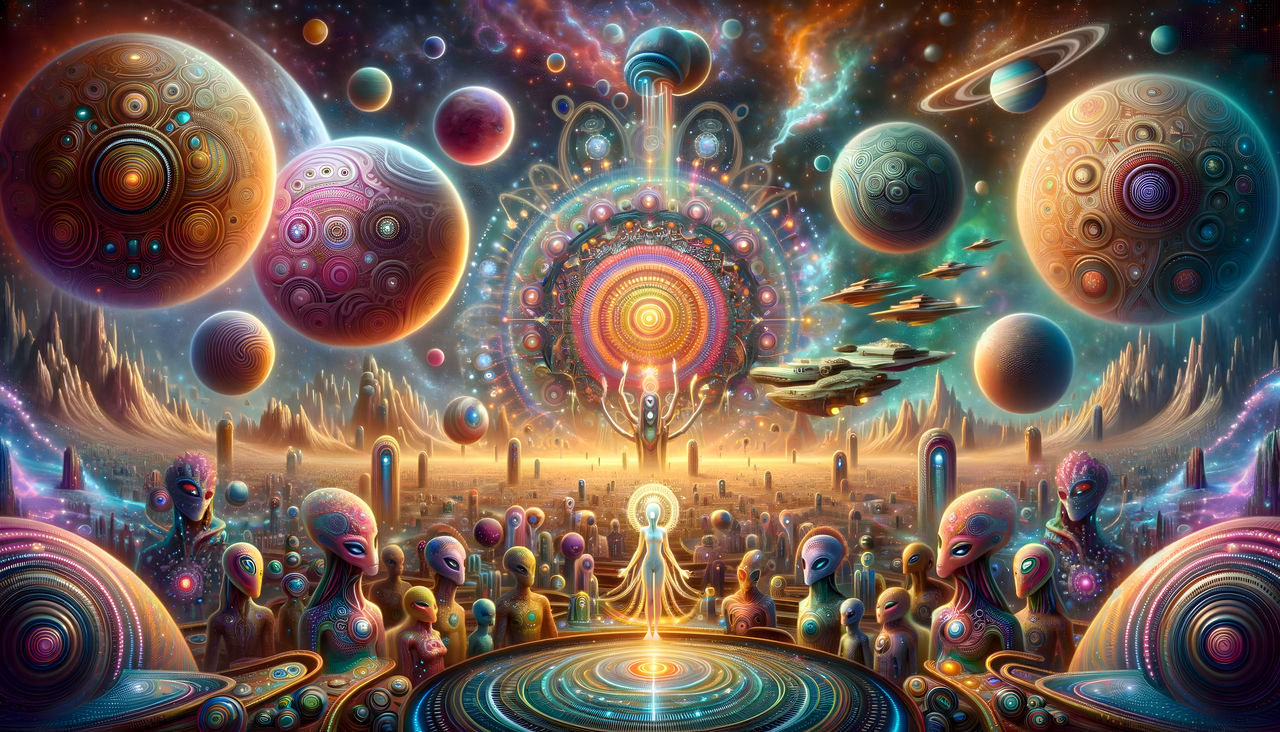 DMT trip I by mrjamesdelaney on DeviantArt