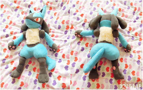 Lucario plush