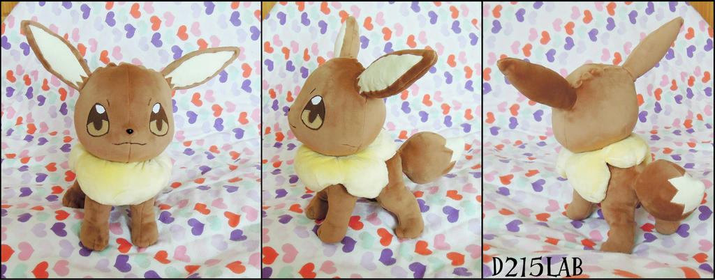 eevee plush by d215lab on DeviantArt