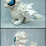 White dragon plush