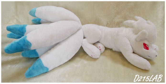 Shiny ninetails plush