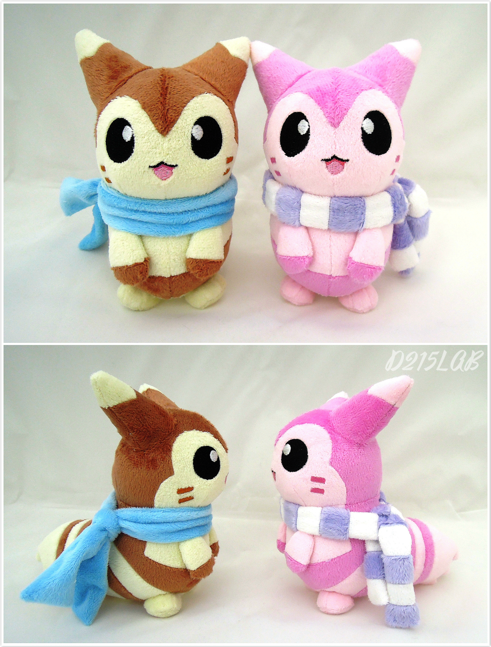 Furret plushies