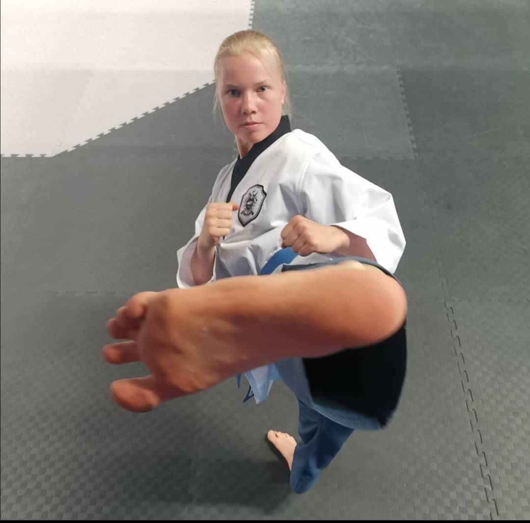 Taekwondo kick
