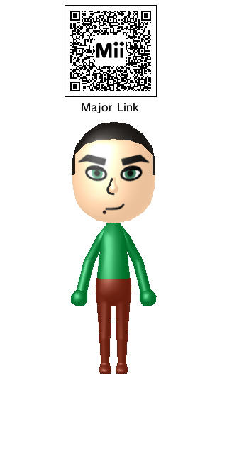 My Personal Mii with QR Code by Major-Link on DeviantArt