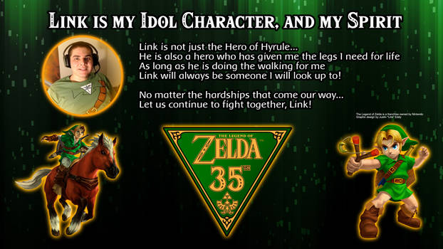 Link is my Idol Character, and my Spirit