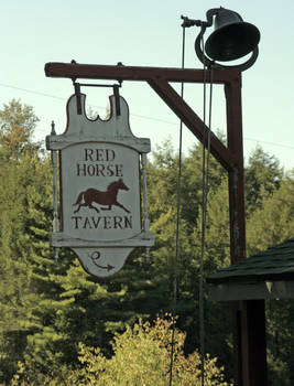 Red Horse Tavern sign