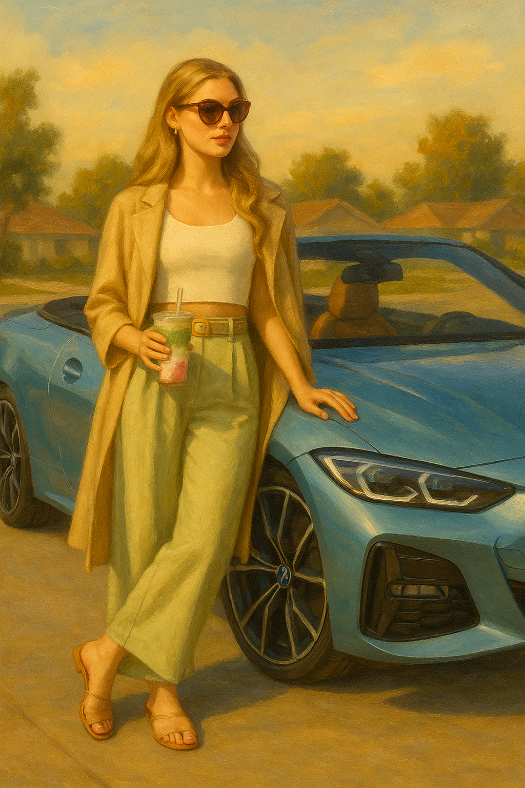 39 Sunset Vibes with BMW Convertible
