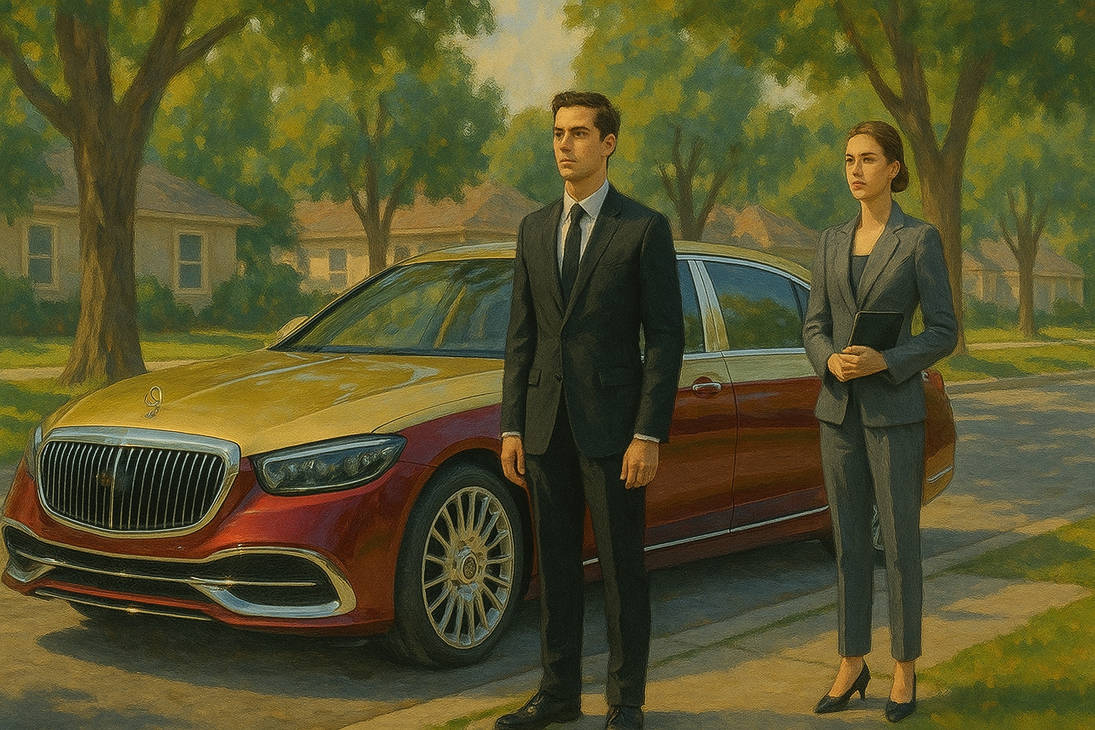 39a Mercedes-Maybach in Suburban Serenity