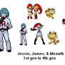 Team Rocket - 1st to 4th