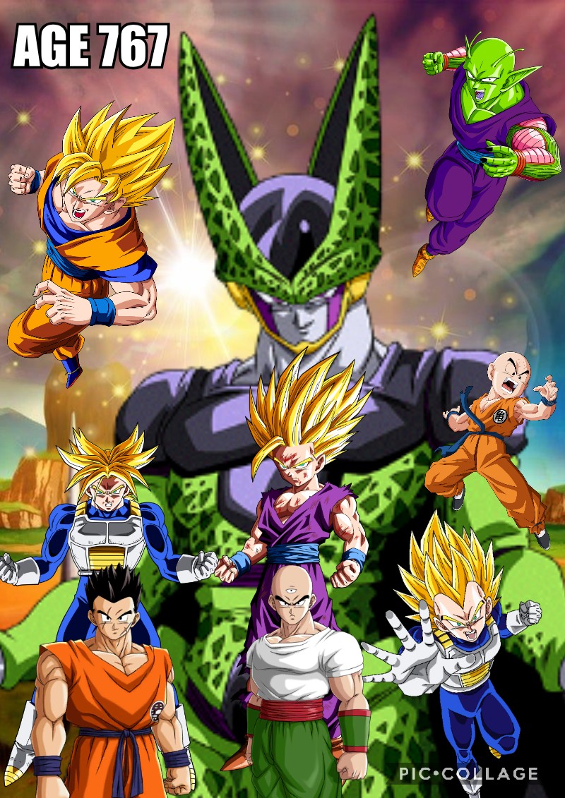 Poster Dragon Ball Z - Cell Saga