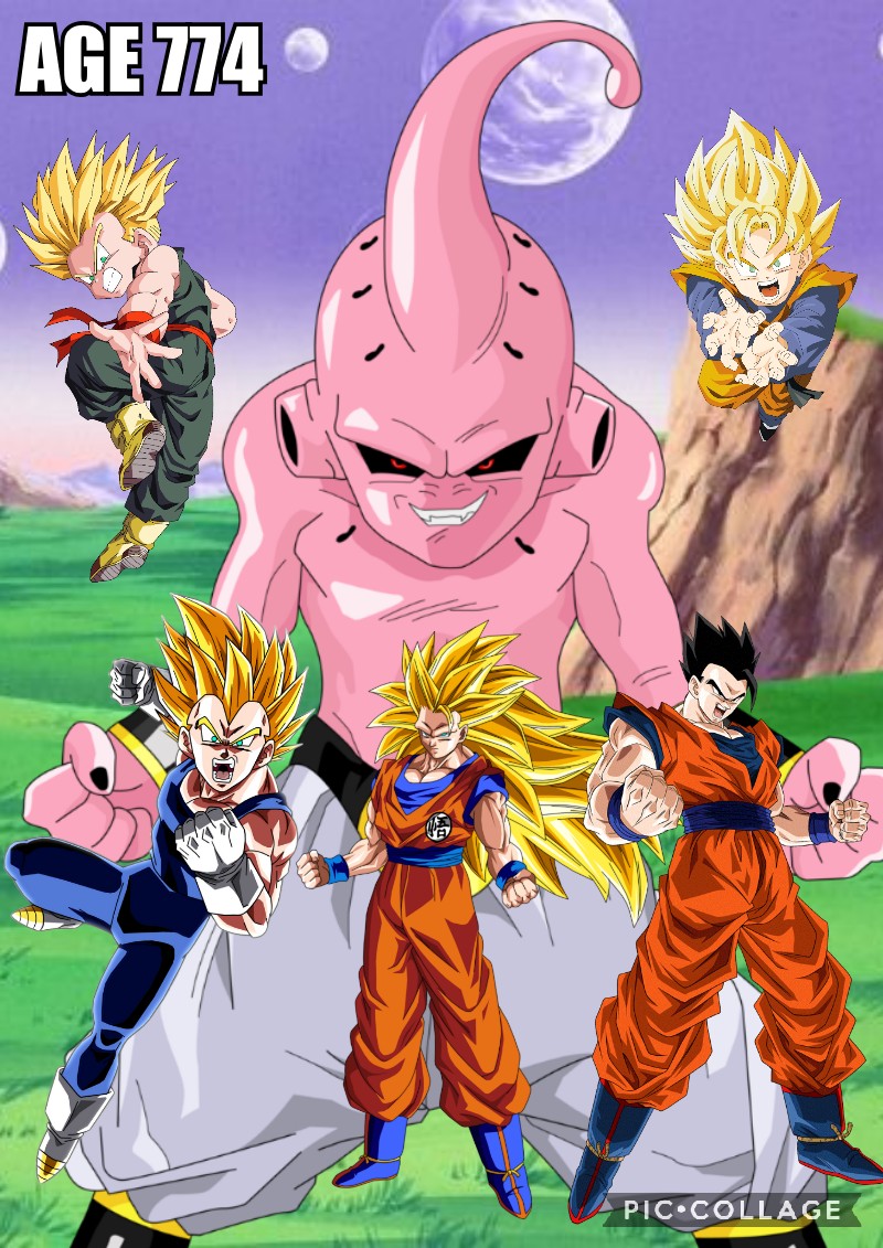 DBZ saga de Majin Buu by roberwheeler on DeviantArt