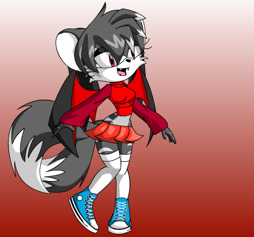 dark fox version of myself