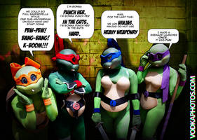 TMNT Rule 63 - Missing the Point