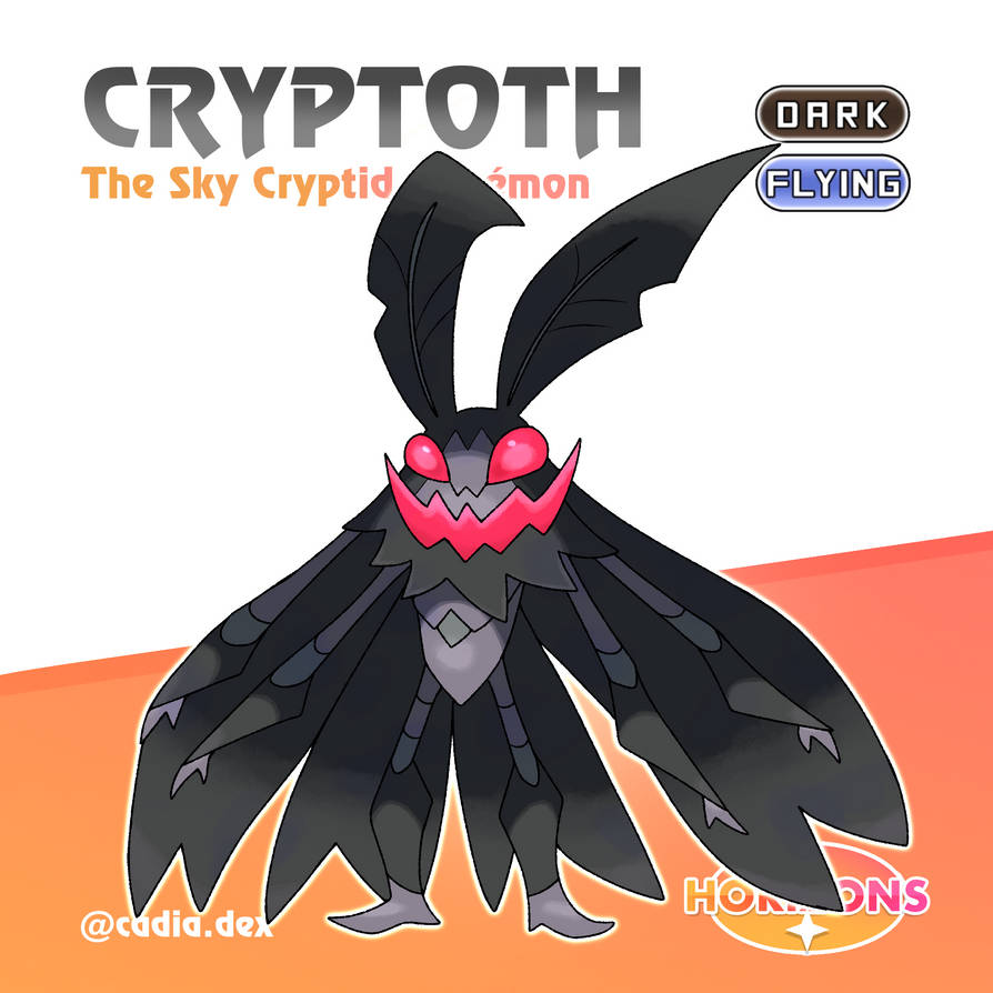 Cryptoth - Pokemon Horizons - Cadia Region by PokemonHorizons on DeviantArt