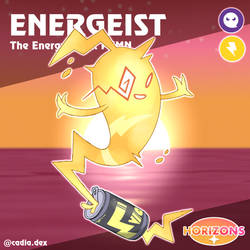 Energeist - Pokemon Horizons - Cadia Region