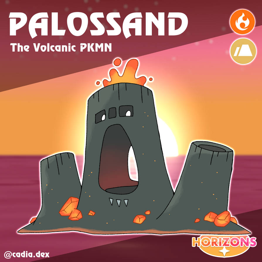 Palossand - Pokemon Horizons - Cadia Region by PokemonHorizons on ...