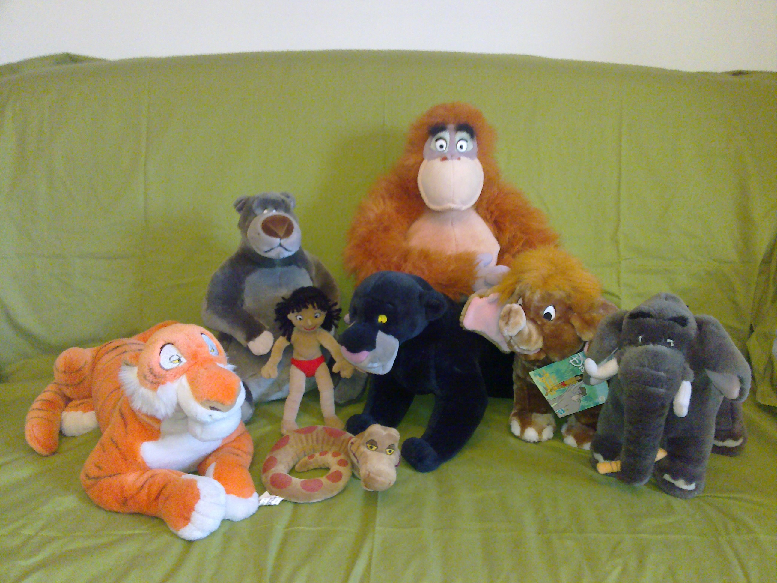 The Jungle Book plush