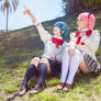 Sayaka-chan and Madoka-chan