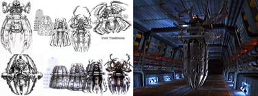 Doctor Who spider Dalek concept art