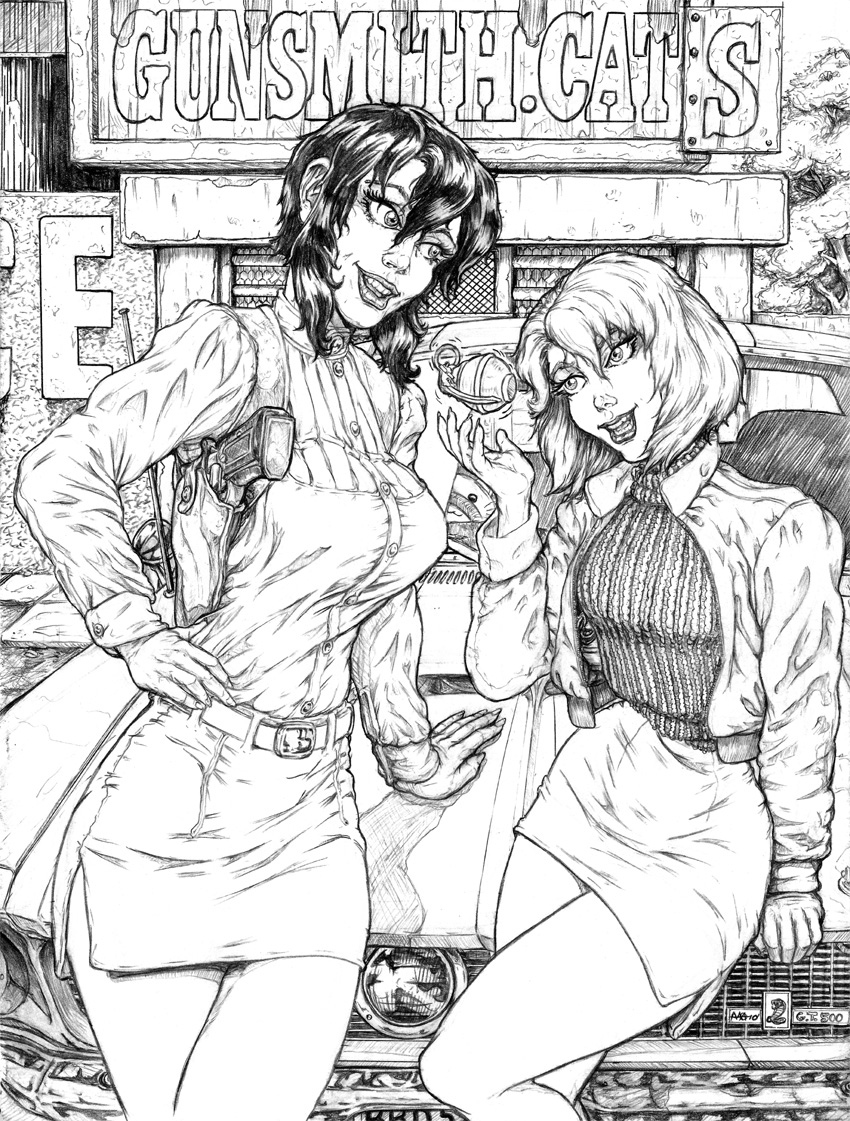 Gunsmith Cats By Toegar On Deviantart Gunsmith Cats By Toegar On Deviantart