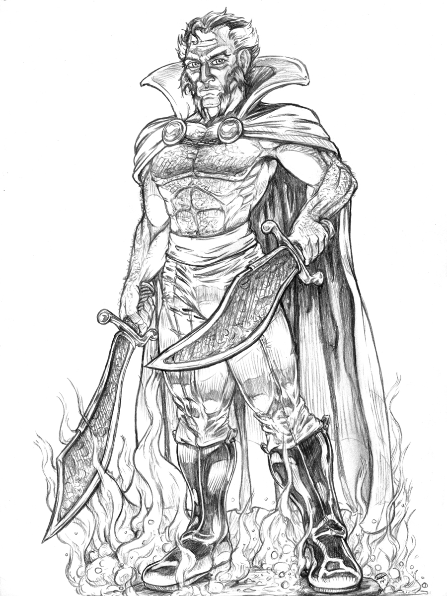 Ra's-al-Ghul pencil