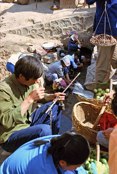 Street Vendors, Xian 1986 B