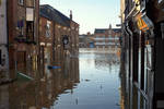 Flooded Side Street at York by bobswin