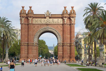 Arc de Triomf Barcelona by bobswin