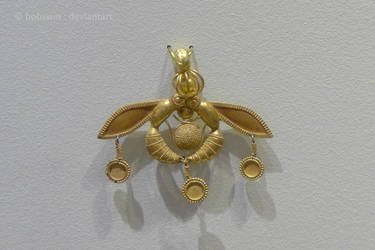 Minoan Bee Pendant by bobswin