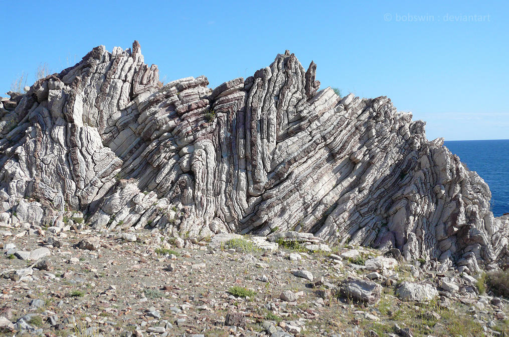Rock Formation Southern Crete by bobswin on DeviantArt