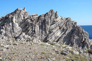 Rock Formation Southern Crete