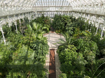 Temperate House at Kew Gardens by bobswin