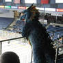 Dragon at a Hockey Game