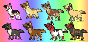 Dog adoptables - Batch 1