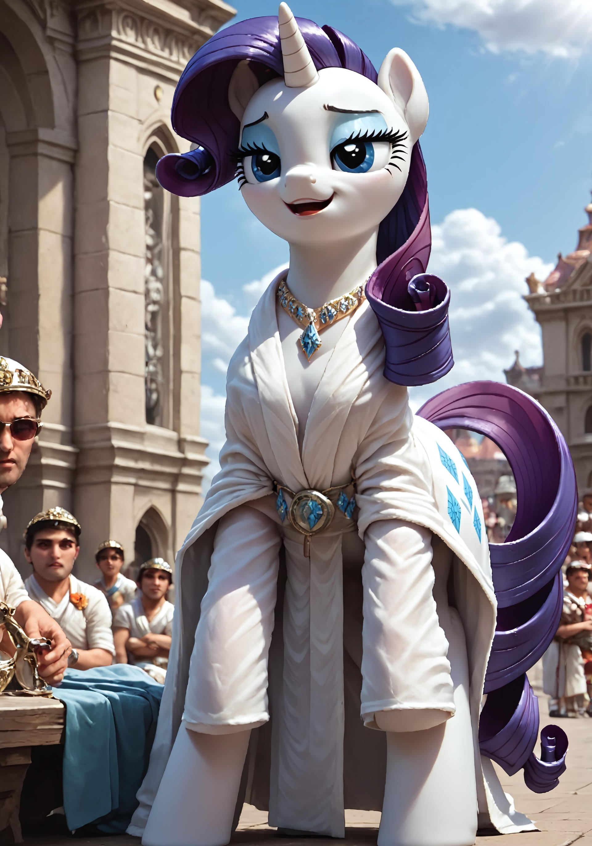 Rarity the Patrician, she is above social class by OmniTV on DeviantArt