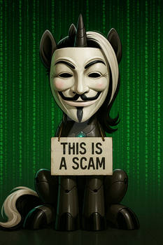 Scam Alert, don't click on any links sir!