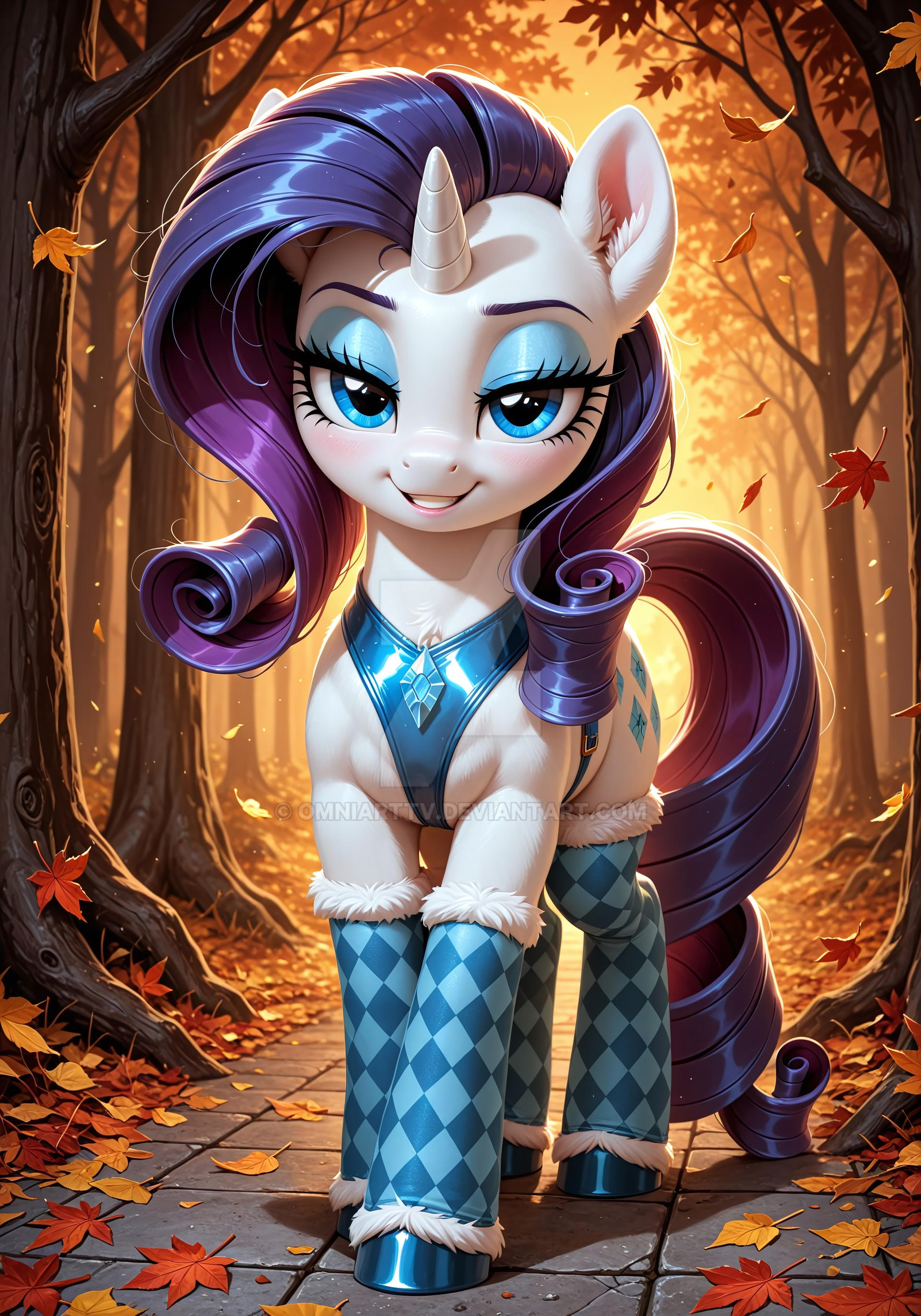 Snow Rarity Deviantart Rarity Walks! by OmniArtTV on DeviantArt