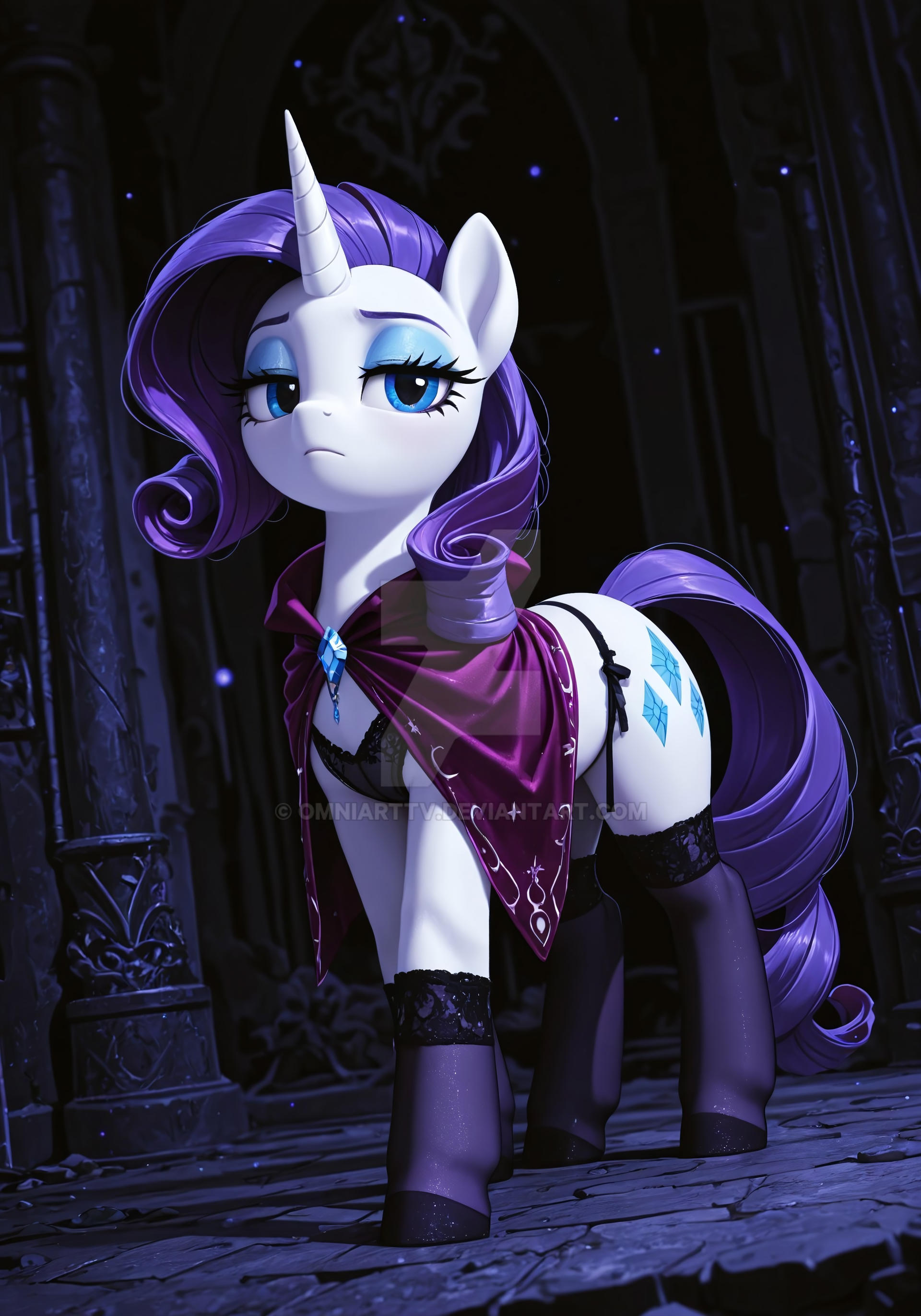 Wonder Rarity Deviantart Rarity the Queen by OmniArtTV on DeviantArt
